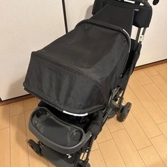 joovy】二人乗りベビーカー リアシート付き