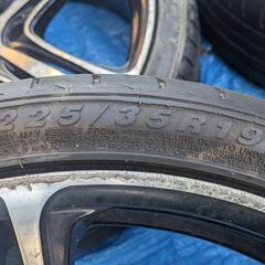 LEGZAS19インチ  225/35　R19 タイヤホイール4本セット