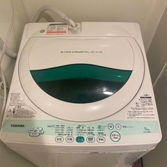 【お譲り先決定しました】 TOSHIBA　全自動洗濯機　AW-5...