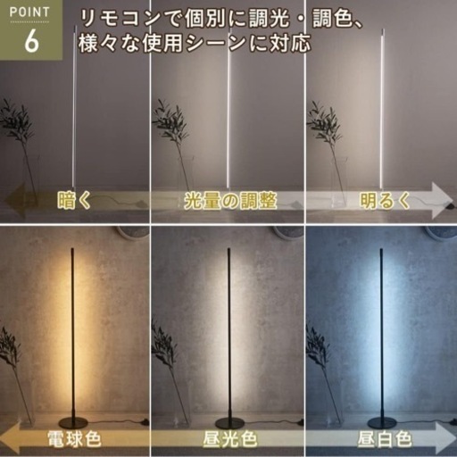 LED  間接照明  リモコン調光機能付