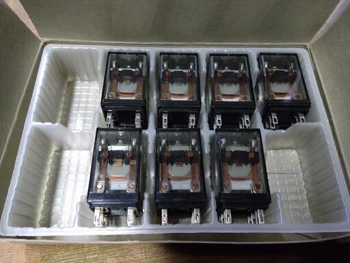 ミニコントロールリレー 47個(10個×4箱＋バラ7個)セット 電気配線