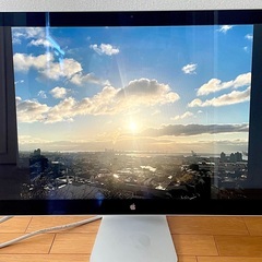 再値下げ【美品】Apple Thunderbolt display 27インチ　オマケのアダプタ付き 再値下げ【美品】Apple Thunderbolt display 27インチ オマケの