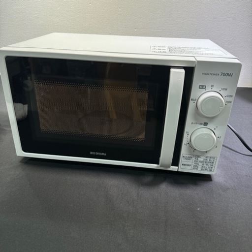 アイリスオーヤマ 2021年製 電子レンジ ターンテーブル IMG-T177-6 0205-26