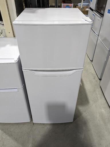 YAMAZEN 128L 2ドア冷凍冷蔵庫 MFR-D130 2021年製