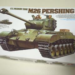【アメリカ戦車M26バーシング】の【箱】のみです。コレクションさ...