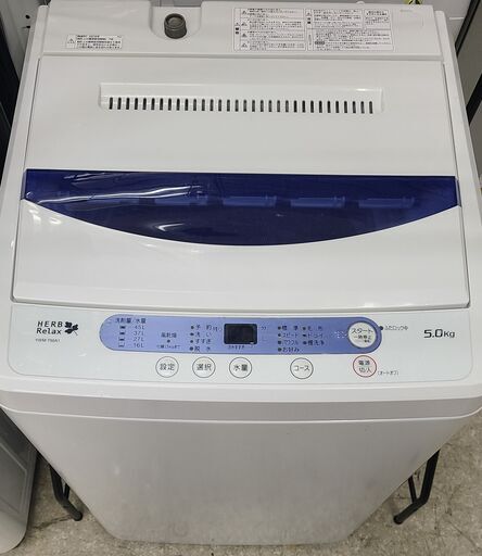 YAMADA（ヤマダ電機）2018年製　5.0Kg　全自動洗濯機　K-307