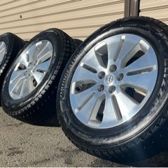 スタッドレスタイヤトヨタ純正ホイールセットBSブリザック225/60/17