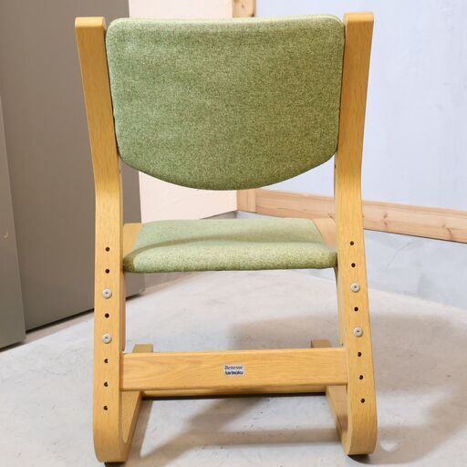 karimoku カリモク家具 Benesse ベネッセ 学びデスク まん中タイプ＋成長チェア 高さ調節可能 両袖 一体型 学習机 椅子 組立・取扱説明書付 Karimoku×Benesseカリモク×ベネッセ 高さ調整タイプ 学習机⁄学び