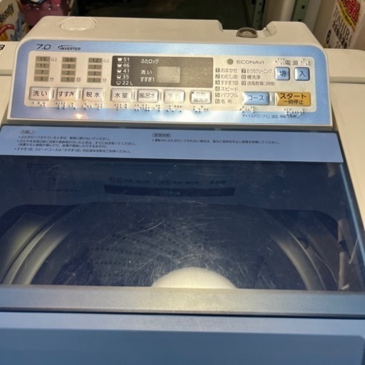 Panasonic7.0kg全自動洗濯機のご紹介！安心の6ヶ月保証つき