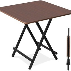 折叠桌 Probasto 餐桌 电脑桌 约80×80×74厘米 ...