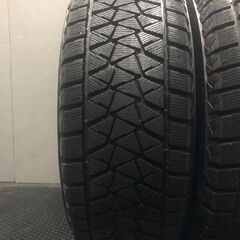 BS BRIDGESTONE BLIZZAK DM-V2 265/65R17 17インチ スタッドレス 4本 バリ溝 ランクルプラド ハイラックスサーフ等　(TH017) ブリザック スタッドレス タイヤホイールセット 150系 プラド