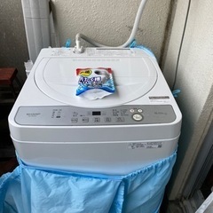 SHARP 全自動洗濯機　６kg ２月末日〆切