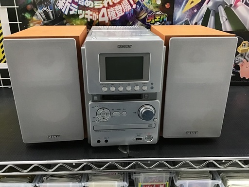 SONY CD/MD/カセットコンポ 2008年製 CMT-M35WM