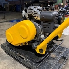  MIKASA バイブロプレート MVC-60Vガソリンエンジン プレートコンパクター ランマ 転圧機 舗装 古品 動作良好 。。