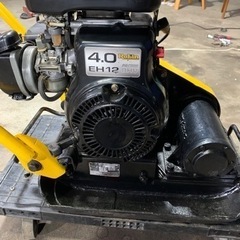  MIKASA バイブロプレート MVC-60Vガソリンエンジン プレートコンパクター ランマ 転圧機 舗装 古品 動作良好 。。