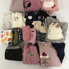 100センチの冬の子供服