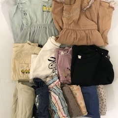 100センチの夏の子供服