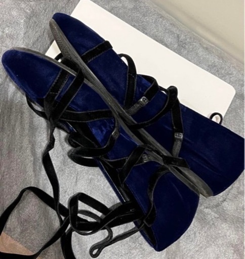 【引越し準備中、2/11まで出品】ランバン バレエ フラットシューズ (Size 38.5) 引越し準備中、2/11まで出品】ランバン バレエ フラットシューズ (Size