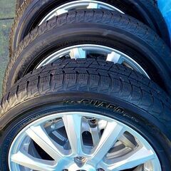 Wedsホイール スタッドレス 165/65R15おまけタイヤ4本セット