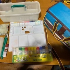 学童用品② 絵の具道具①