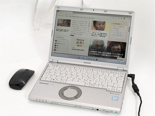 送料無料 新品無線マウス付 高速SSD 中古良品 ノートパソコン Windows11 Office Panasonic CF-SZ6HDEVS 第7世代Core i5 8GB 無線 Bluetooth