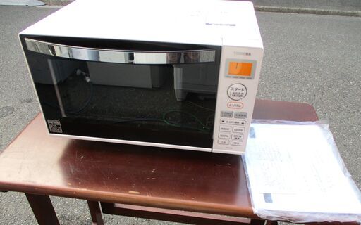 ☆東芝 TOSHIBA ER-SS17A フラット庫内電子レンジ◆2020年製・ワンタッチで簡単
