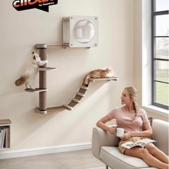 壁掛け式　キャットタワー　キャットウォーク　おしゃれ　運動　猫ハウス　爪とぎ