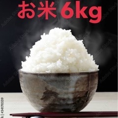 新米　お米　6kg 