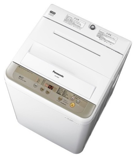 PANASONIC 洗濯機　2017年式　美品