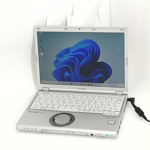 送料無料 保証付 日本製 高速SSD 12.1型 ノートパソコン Panasonic CF-SZ6HDEVS 中古良品 第7世代i5 8GB DVDRW 無線 Win11 Office