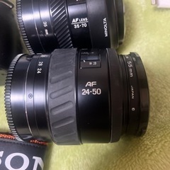 SONY  α230 レンズ、ケースセット