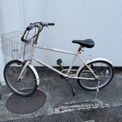 無印良品 自転車 カゴ付き ギア無し