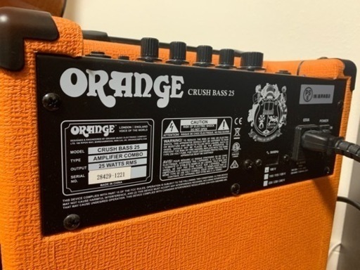 ORANGE Crush Bass 25 オレンジ ベースアンプ ORANGE(オレンジ