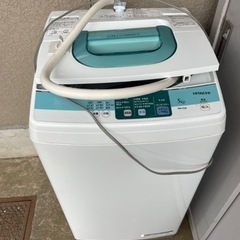 日立　5キロ　洗濯機　