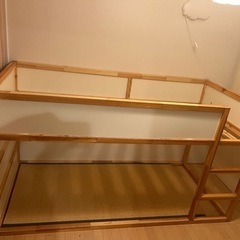ロフトベッド IKEA イケア ベッド ベッドフレーム KURA...