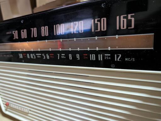 昭和レトロ真空管ラジオ マジックアイ Bluetooth付 bluetooth真空管