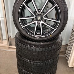 225/50R18 スタッドレスタイヤ+タイヤホイール4本セット