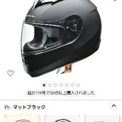 新品のヘルメットです