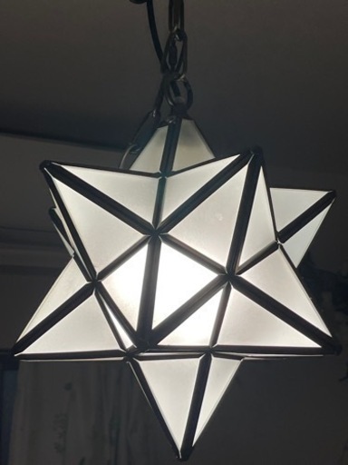 ディクラッセ エトワール ペンダントライト フロスト 1灯 星型 シーリング