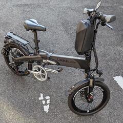 折りたたみ電動アシスト自転車　20インチ　7速