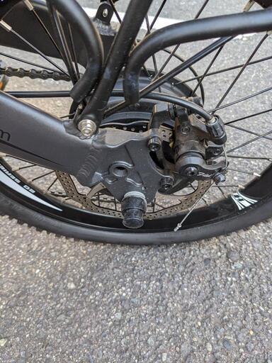 折りたたみ電動アシスト自転車　20インチ　7速