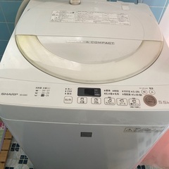 【最終値下げ!!】洗濯機SHARP2016年製