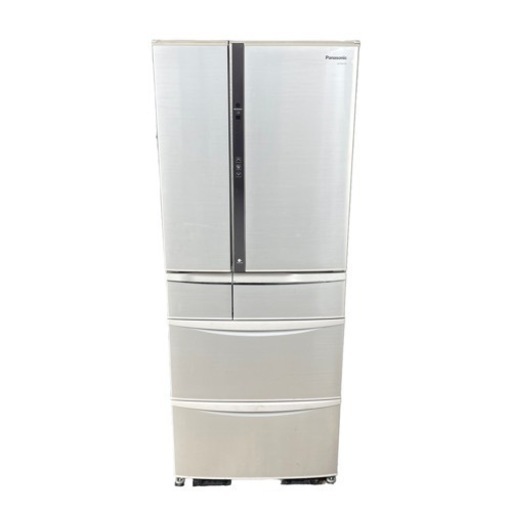 ジ0206-39  配送可能　【2013年製パナソニック6ドア470L】冷凍冷蔵庫（ノンフロン）