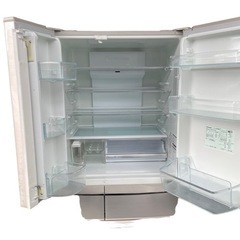 ジ0206-39 配送可能 【2012年製パナソニック6ドア470L】冷凍冷蔵庫 