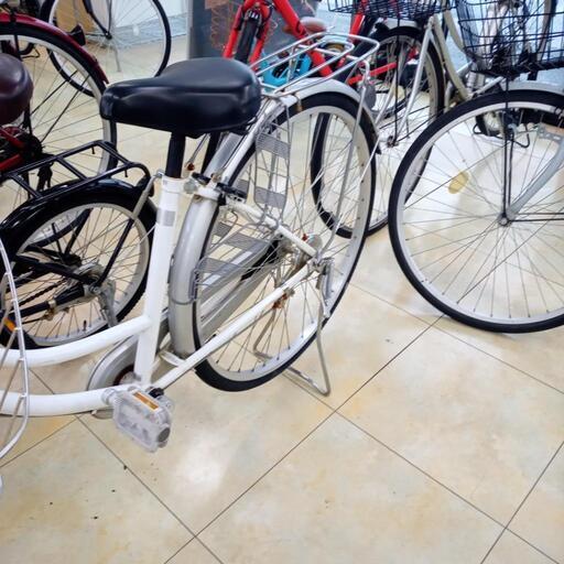 ☆ジモティ割あり☆ 自転車 ブラック、シルバー クリーニング済み OJ3442