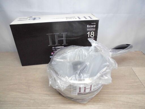 未使用　IH対応　片手鍋 16cm　石鍋シェフ監修