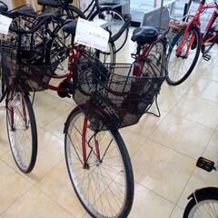 ☆ジモティ割あり☆ 自転車 27インチ ワインレッド クリーニング済み