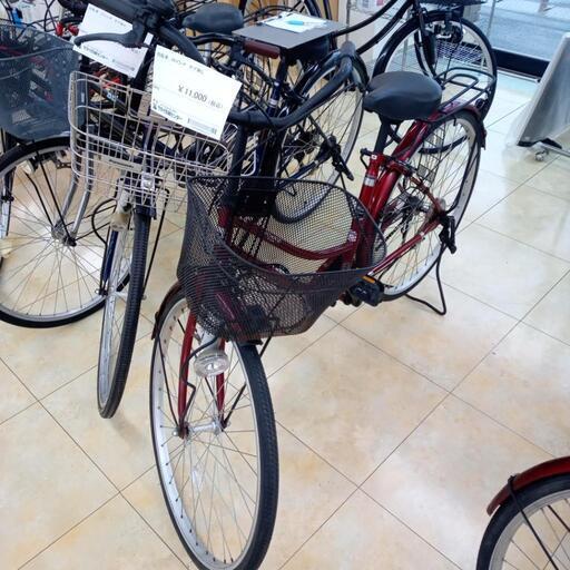 ★ジモティ割あり★  自転車 ２６インチ ワインレッド クリーニング済み OJ3437