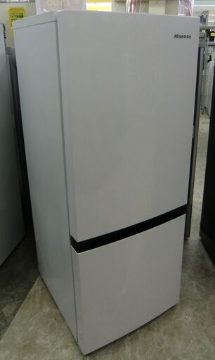Hisense 2ドア冷蔵庫 自動霜取り 154L 2020年製 HR-D15E