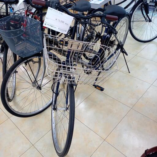 ★ジモティ割あり★  自転車 ２７インチ ネイビー、ブラック クリーニング済み OJ3438